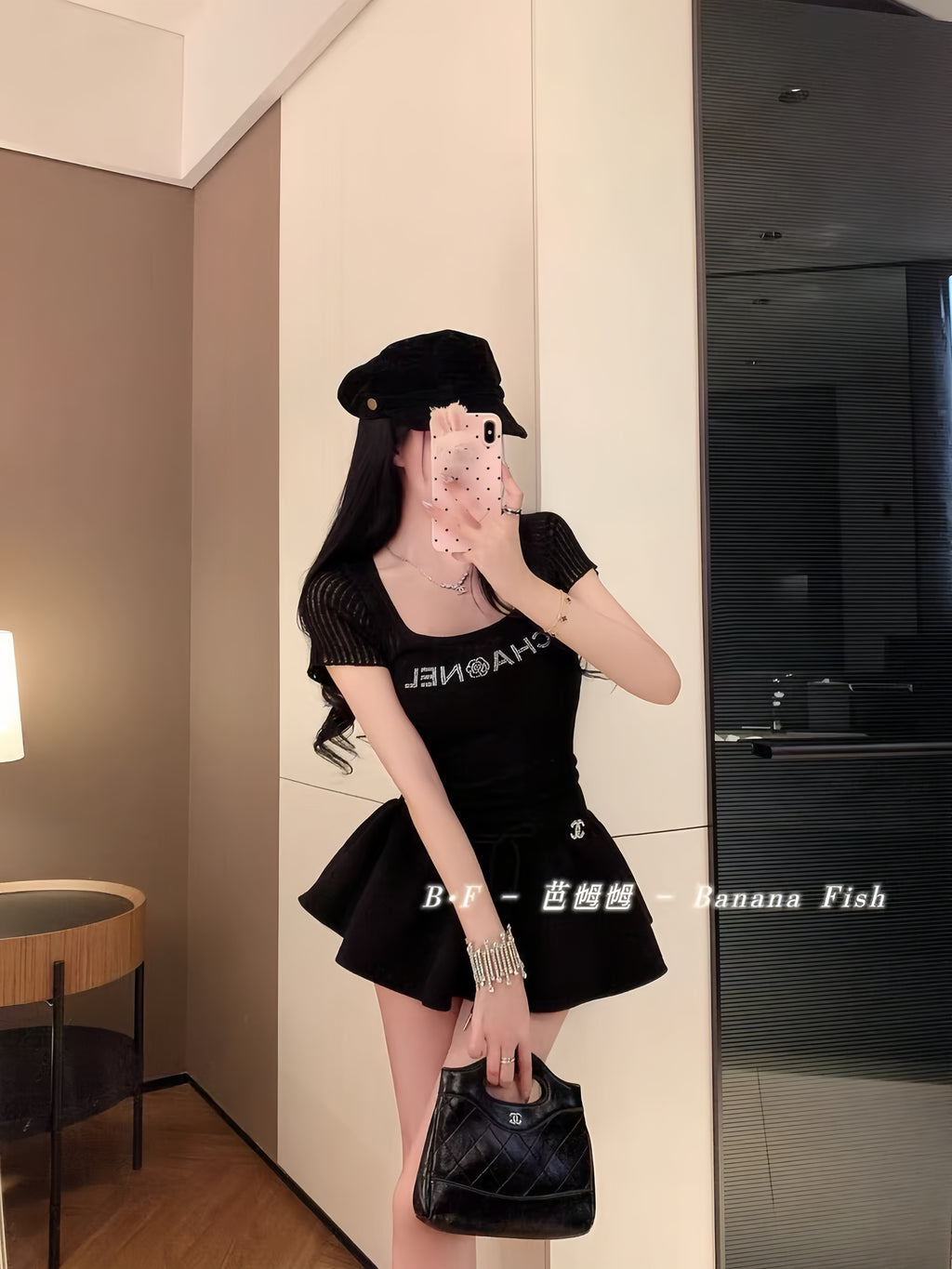 小香风蓬蓬短裙裤