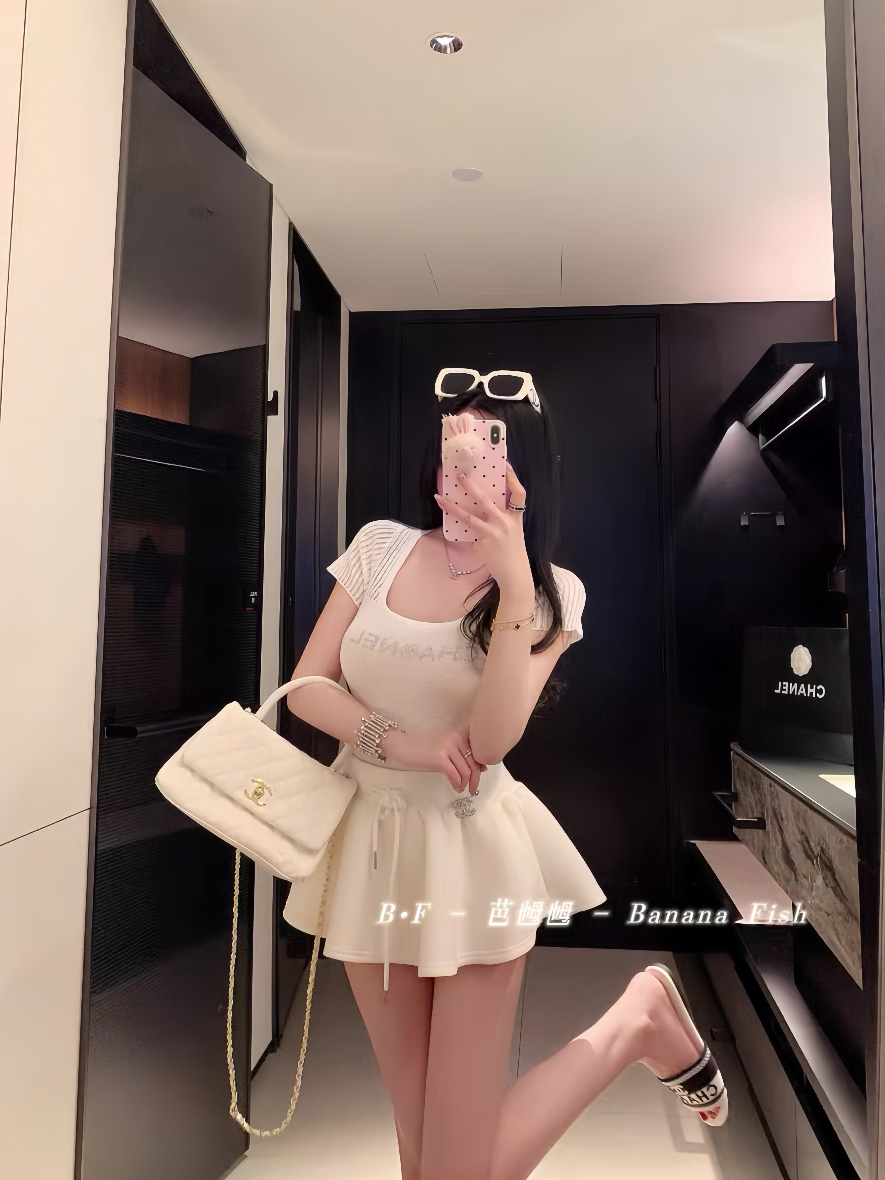 小香风蓬蓬短裙裤